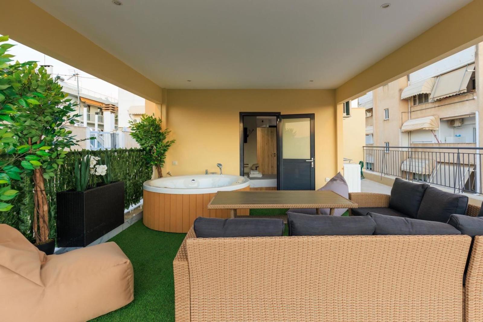 Aiolos Super Lux Suite Jucuzzi Nea Smyrni Centre Athens Ngoại thất bức ảnh
